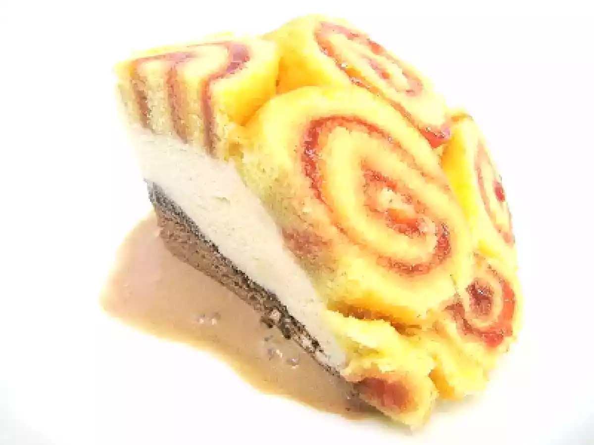 Swiss Roll Ice Cream Bombe (Daring Bakers) - photo 3