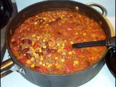Taco soup revisited: less junk, more yummy goodness