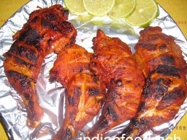 Tandoori chicken (tandoori murg/murgh), Recipe Petitchef