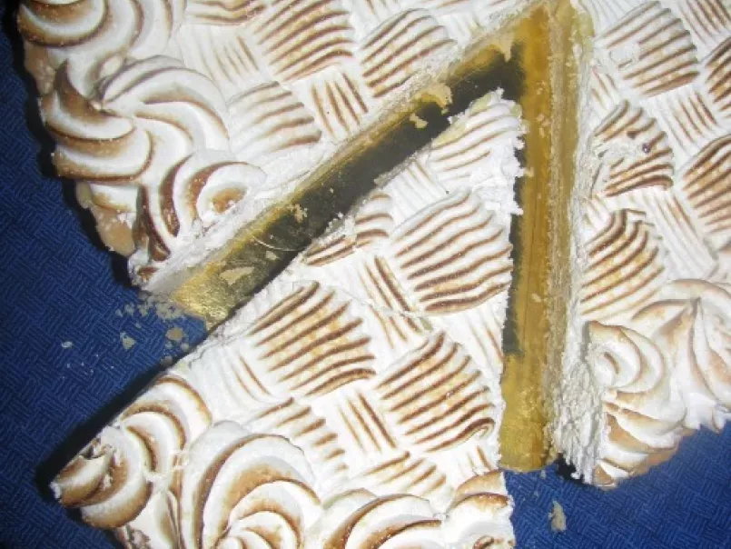 Tarte au citron meringuée - Lemon meringue pie, photo 1
