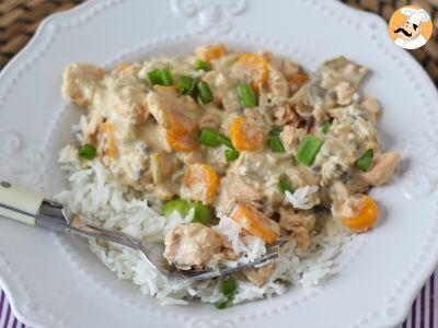 Tasty salmon blanquette - photo 2