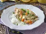 Tasty salmon blanquette, photo 2