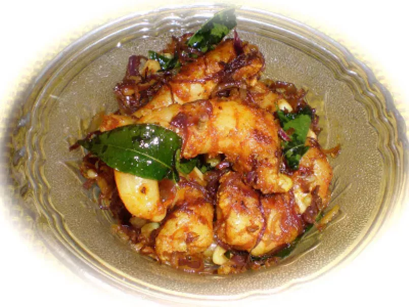 Tawa Grilled Prawns / Spicy stir fried grilled prawns - photo 2