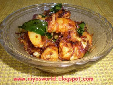 Tawa Grilled Prawns / Spicy stir fried grilled prawns - photo 3