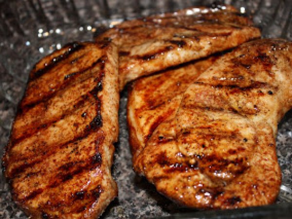 Tender Grilled Pork Chops