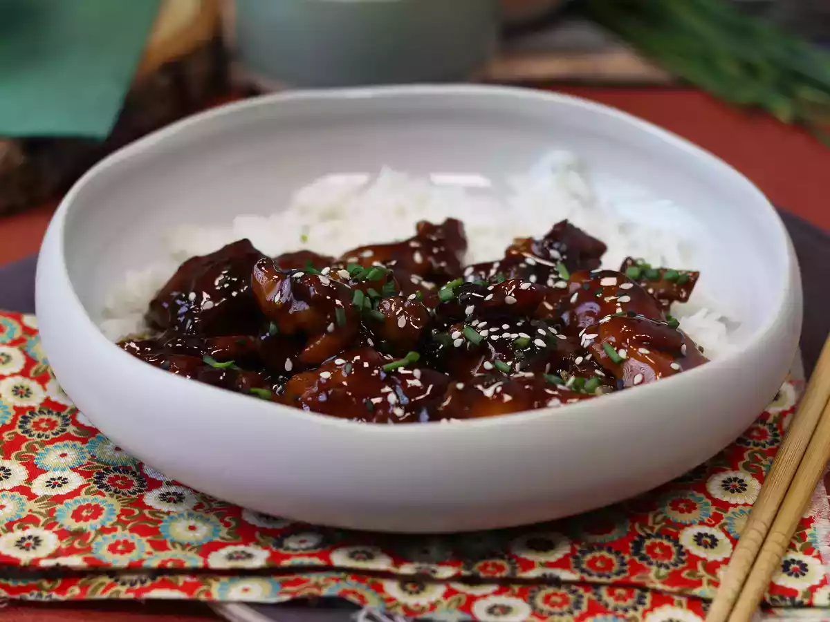 Teriyaki chicken, the sweet and savory japanese sauce! - photo 3
