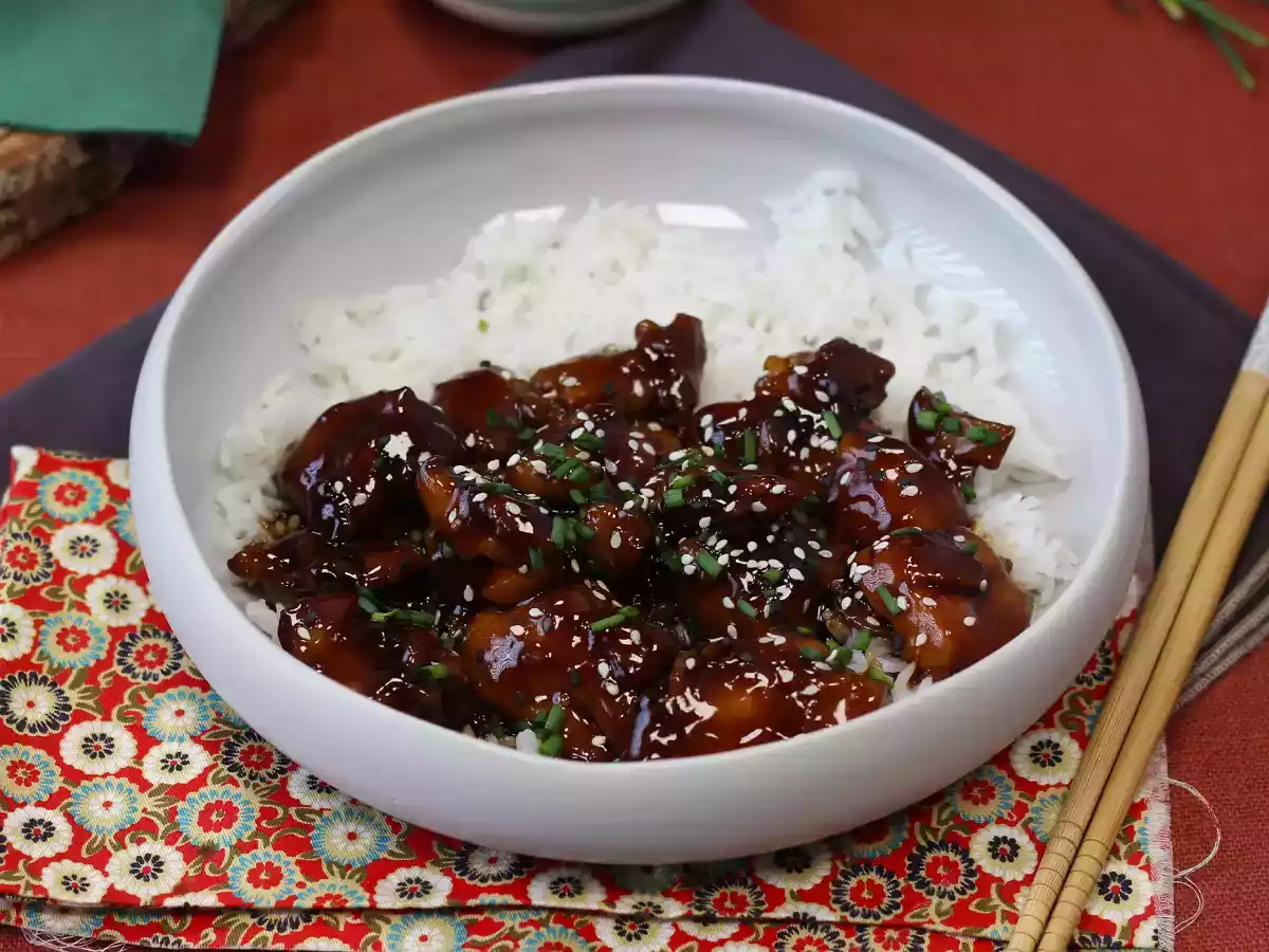 Teriyaki chicken, the sweet and savory japanese sauce! - photo 5