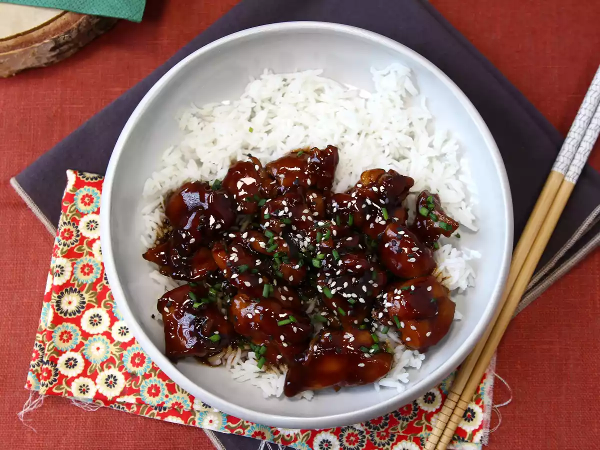 Teriyaki chicken, the sweet and savory japanese sauce! - photo 6