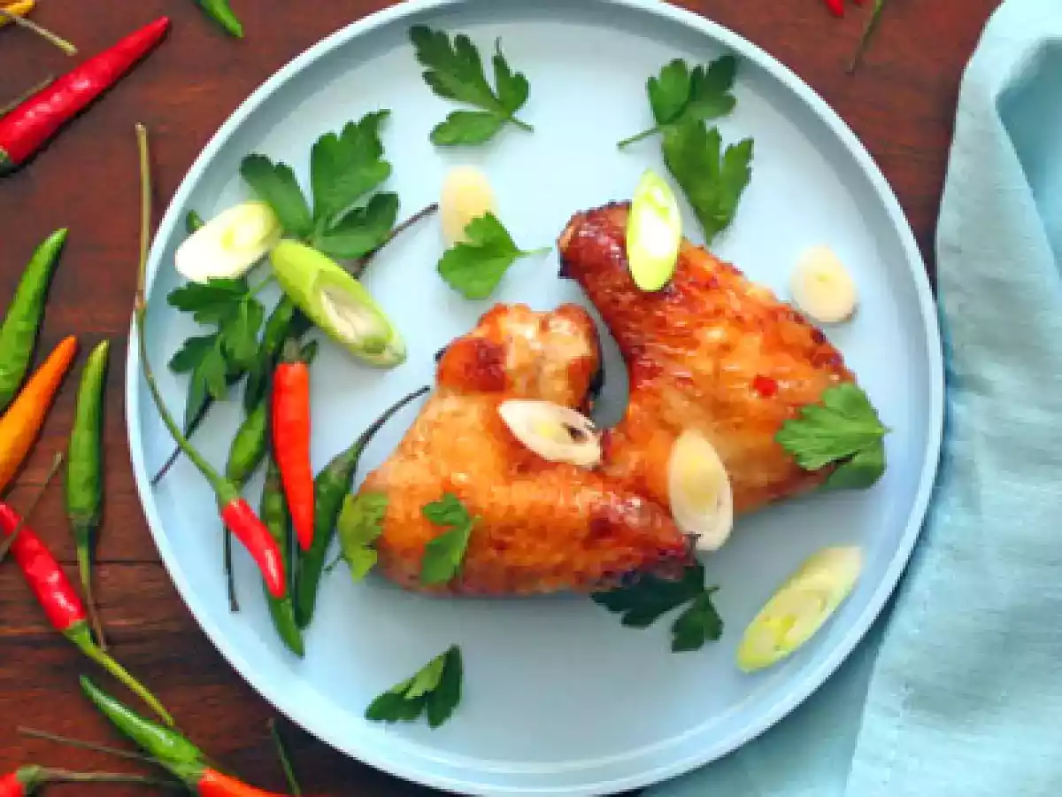 Thai Bird Chili Wings, Please Pass The Napkins