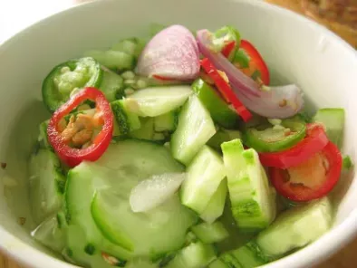 Thai Cucumber Relish (Ajad)