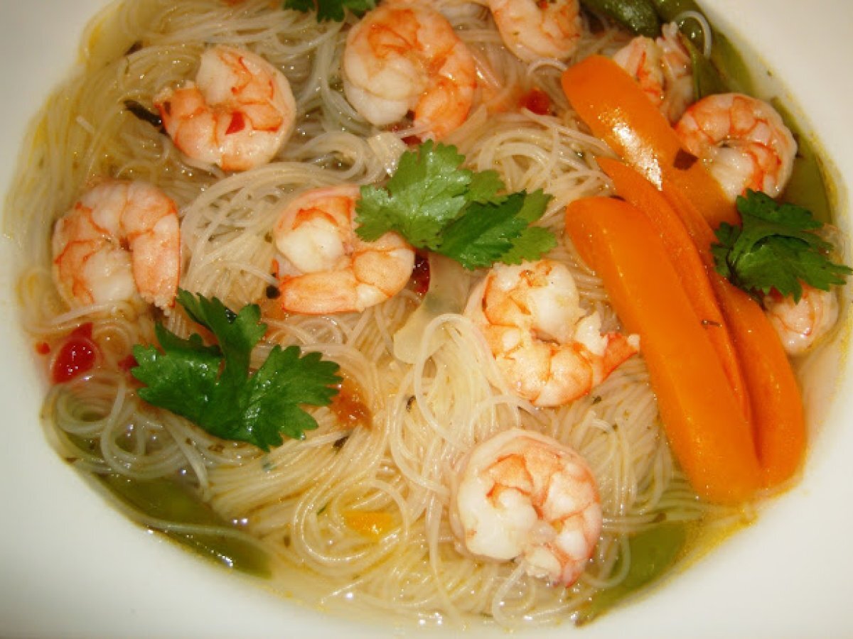 Thai Shrimp Noodle Soup