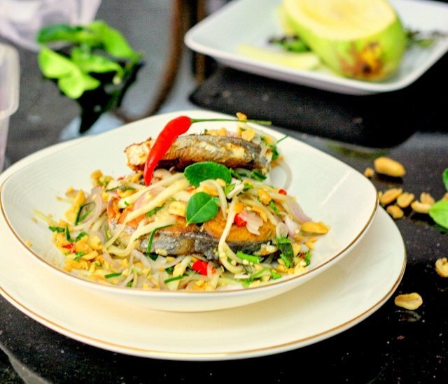 Thai style mango fish Recipe Petitchef