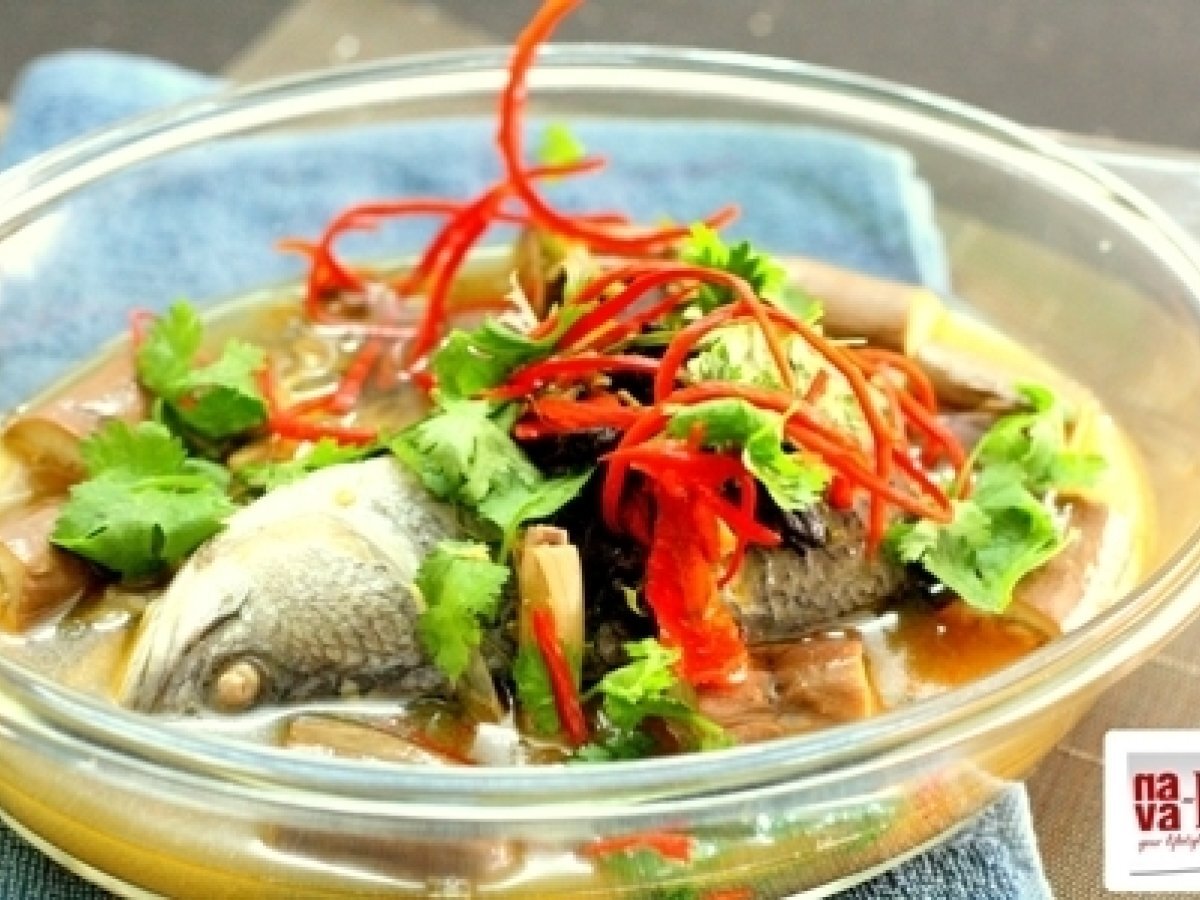 Thai Style Steamed Fish