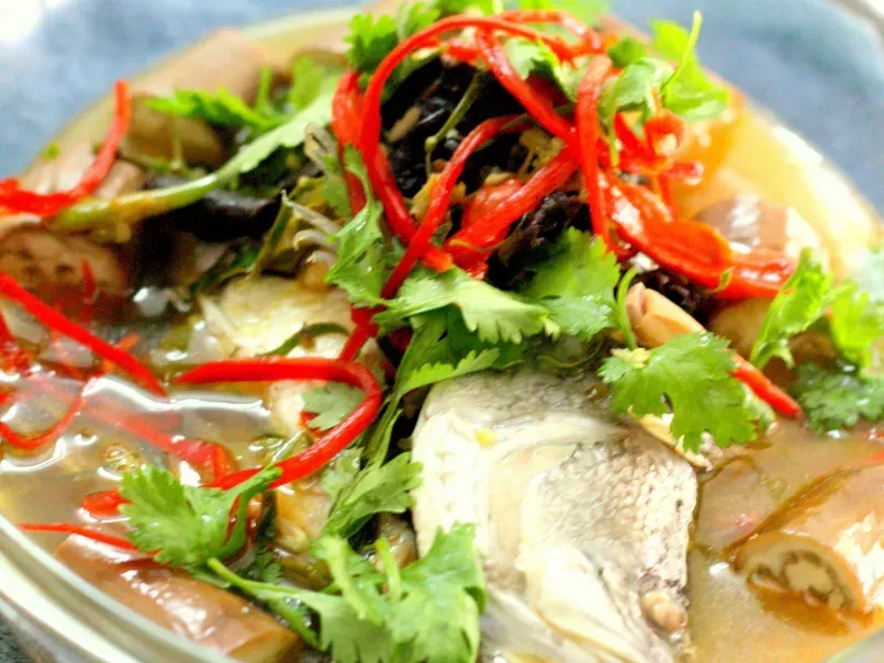 Thai Style Steamed Fish - photo 2