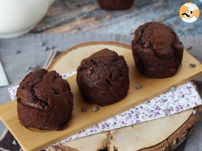 The best chocolate muffins: huge and fluffy - photo 7