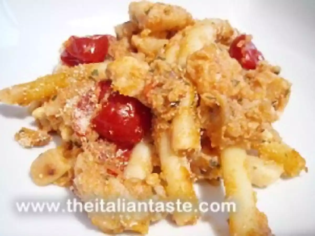 The Italian art of cooking pasta: baked ziti with cauliflower