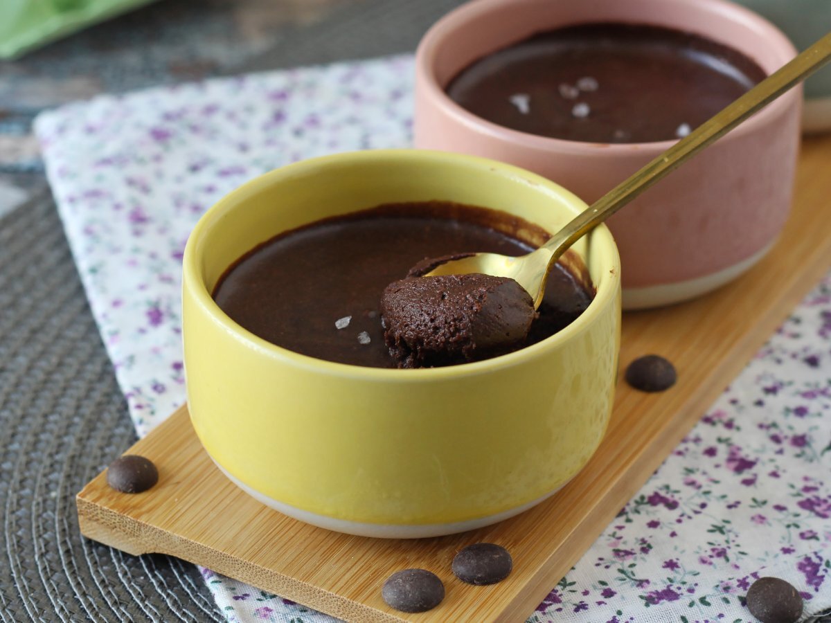 The perfect chocolate mousse, ultra gourmet with a hint of salt - photo 3