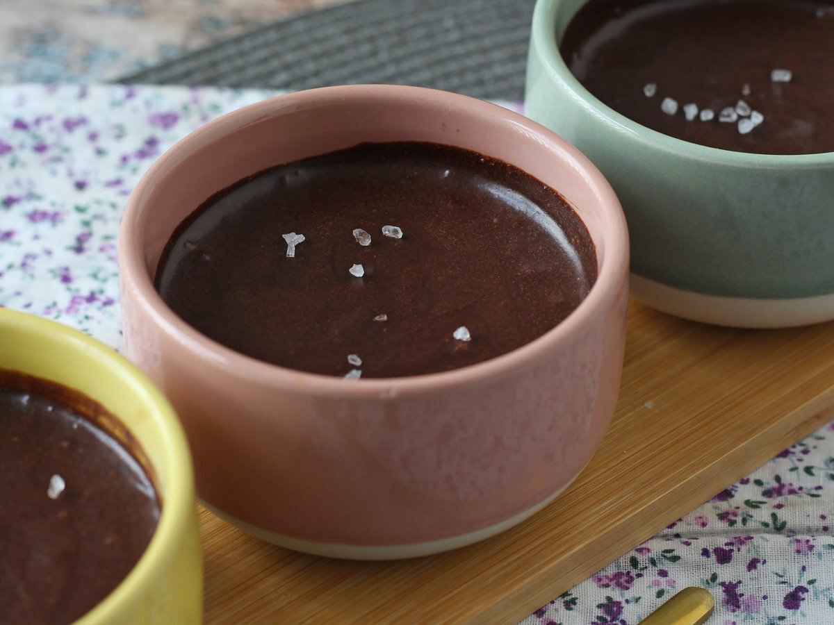 The perfect chocolate mousse, ultra gourmet with a hint of salt - photo 4