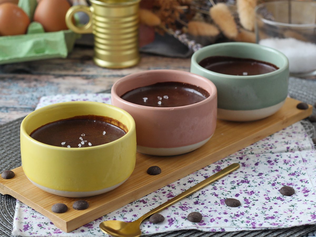 The perfect chocolate mousse, ultra gourmet with a hint of salt - photo 5