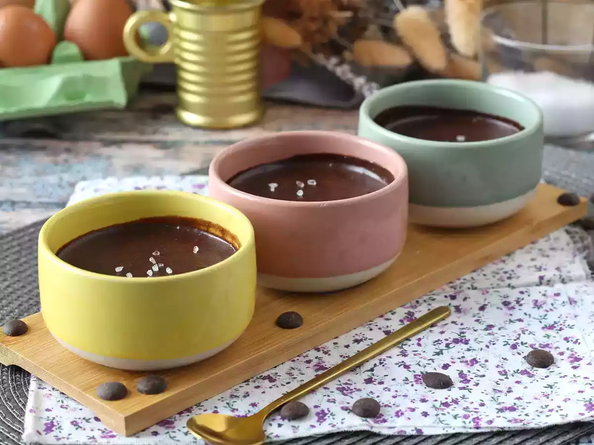 The perfect chocolate mousse, ultra gourmet with a hint of salt - photo 5