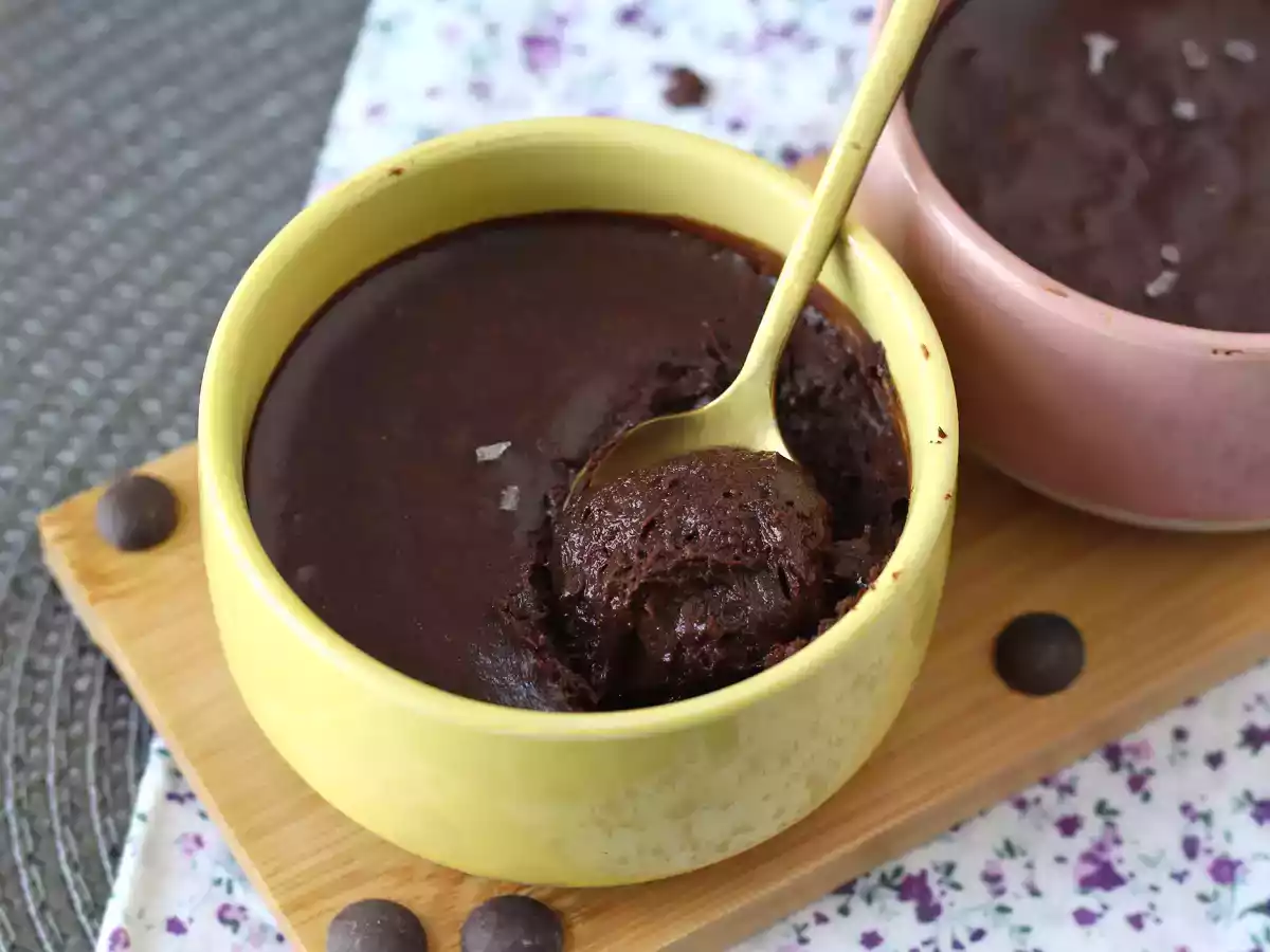 The perfect chocolate mousse, ultra gourmet with a hint of salt - photo 6
