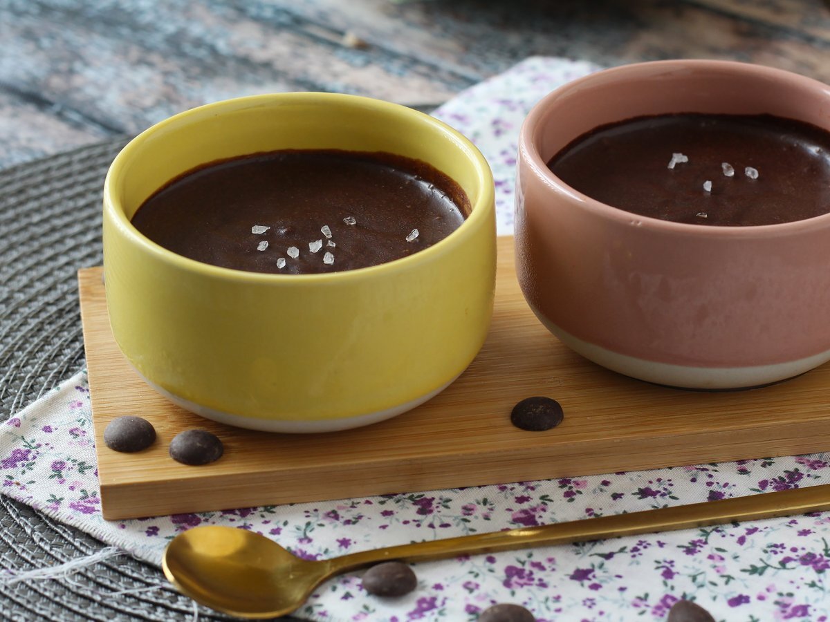 The perfect chocolate mousse, ultra gourmet with a hint of salt - photo 10