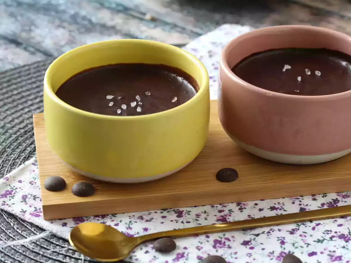 The perfect chocolate mousse, ultra gourmet with a hint of salt - photo 10