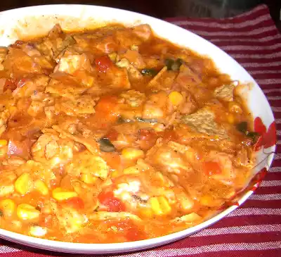 Thick chicken tortilla soup recipe / vegan sausage soup