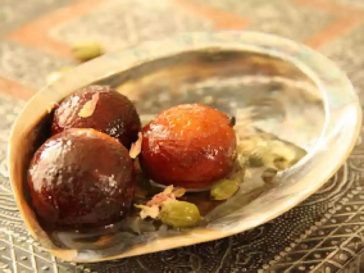 This Week's Recipe: Indian Milk Dumplings in Rose Water Syrup (Gulab Jamun)