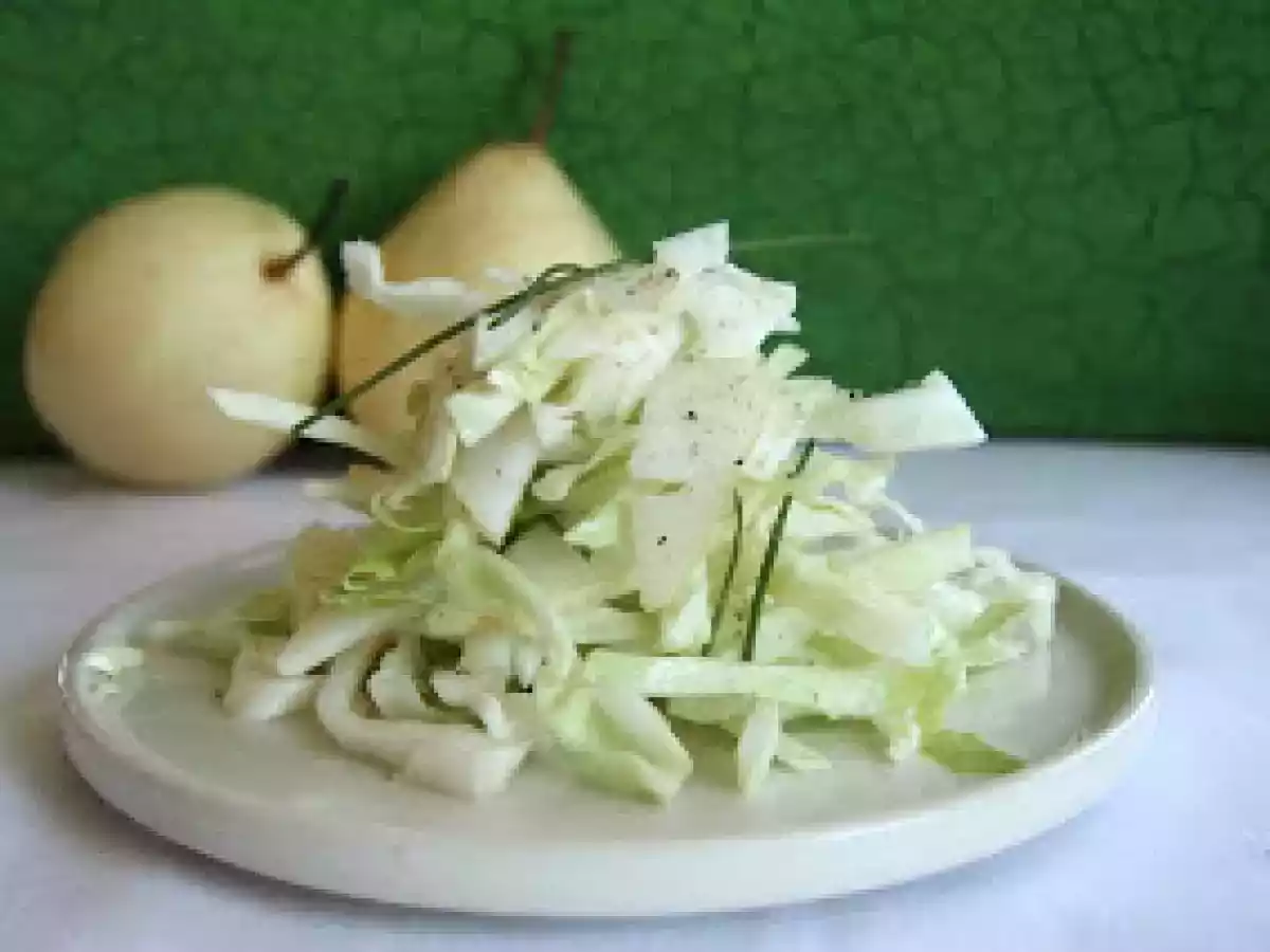 This Weeks Recipe: Nashi Pear and Cabbage Salad