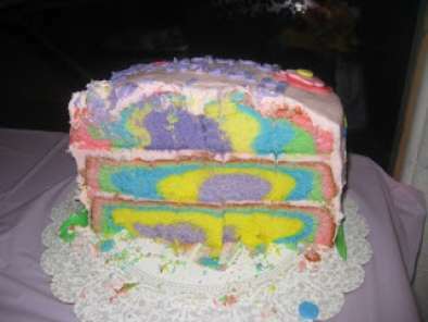 Tie-Dye Cake