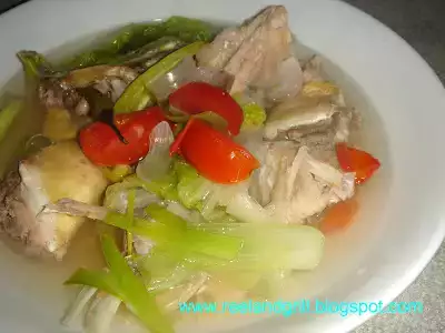 Tinowa or tola - trevally stew recipe with lemon grass