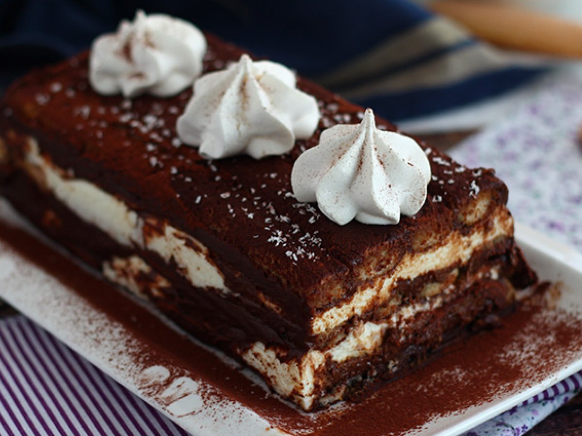 Tiramisu cake log - photo 4