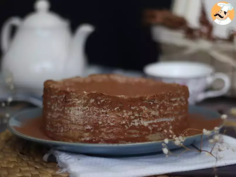 Tiramisu crepe cake, photo 2