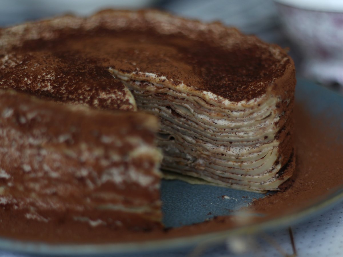 Tiramisu crepe cake - photo 3