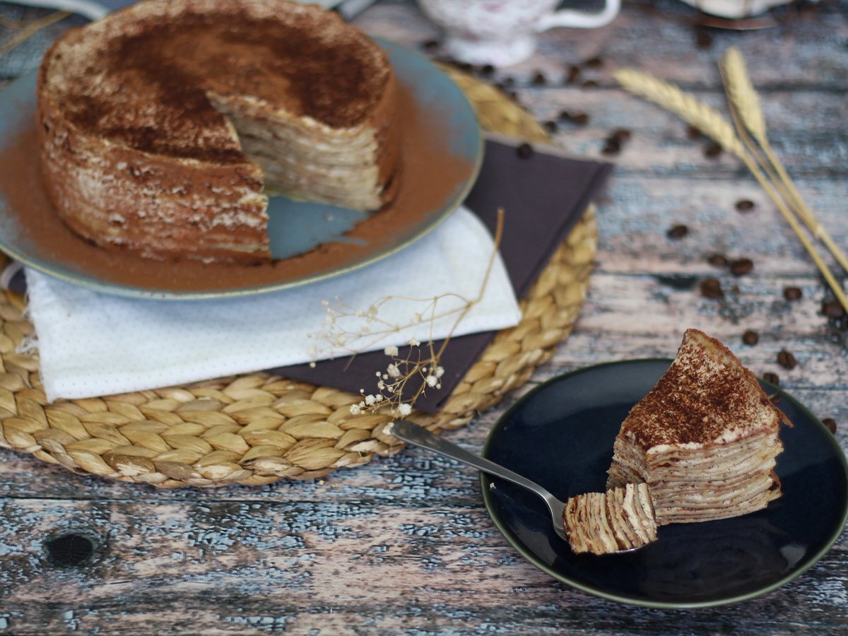 Tiramisu crepe cake - photo 4