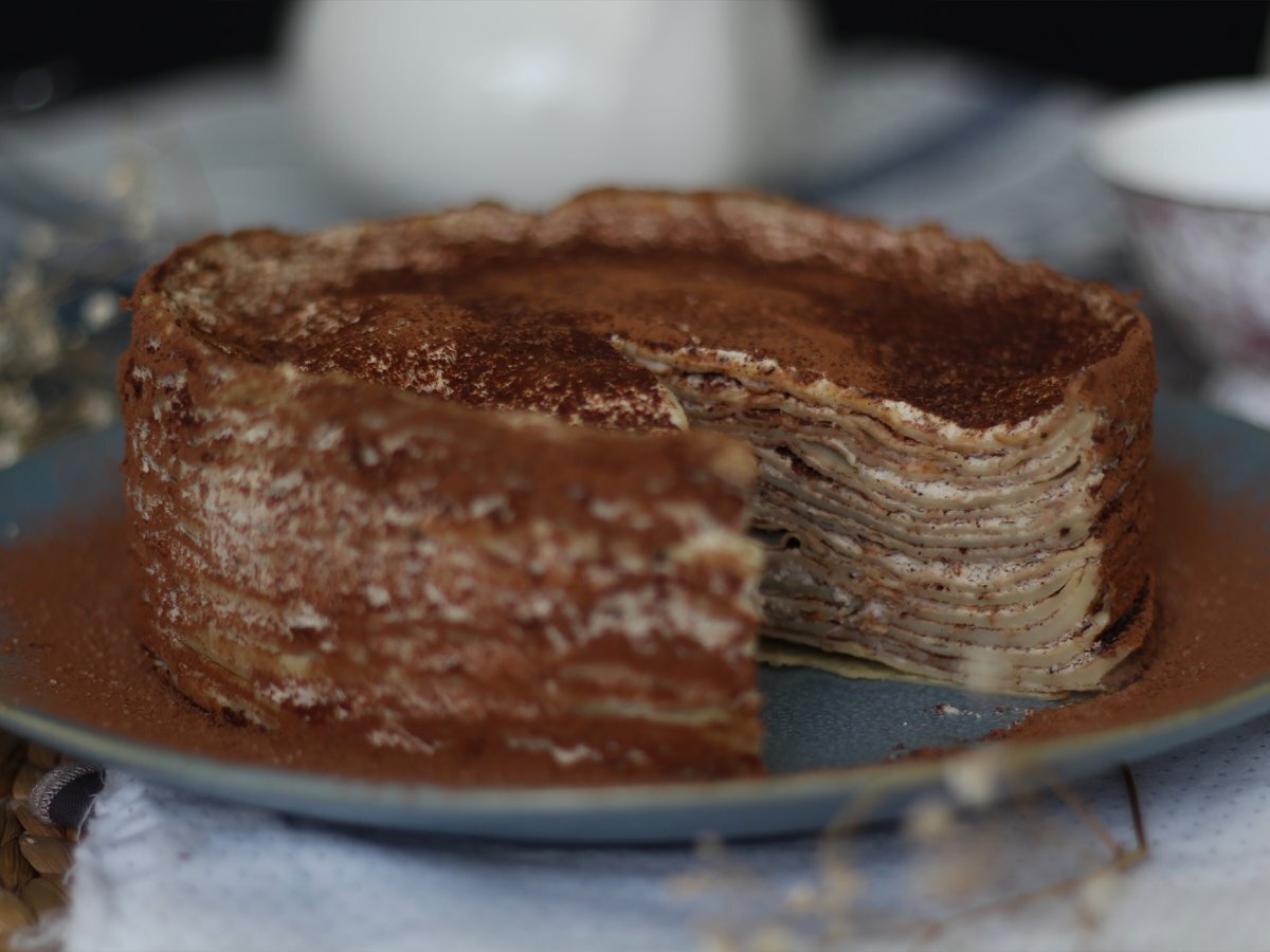 Tiramisu crepe cake - photo 5