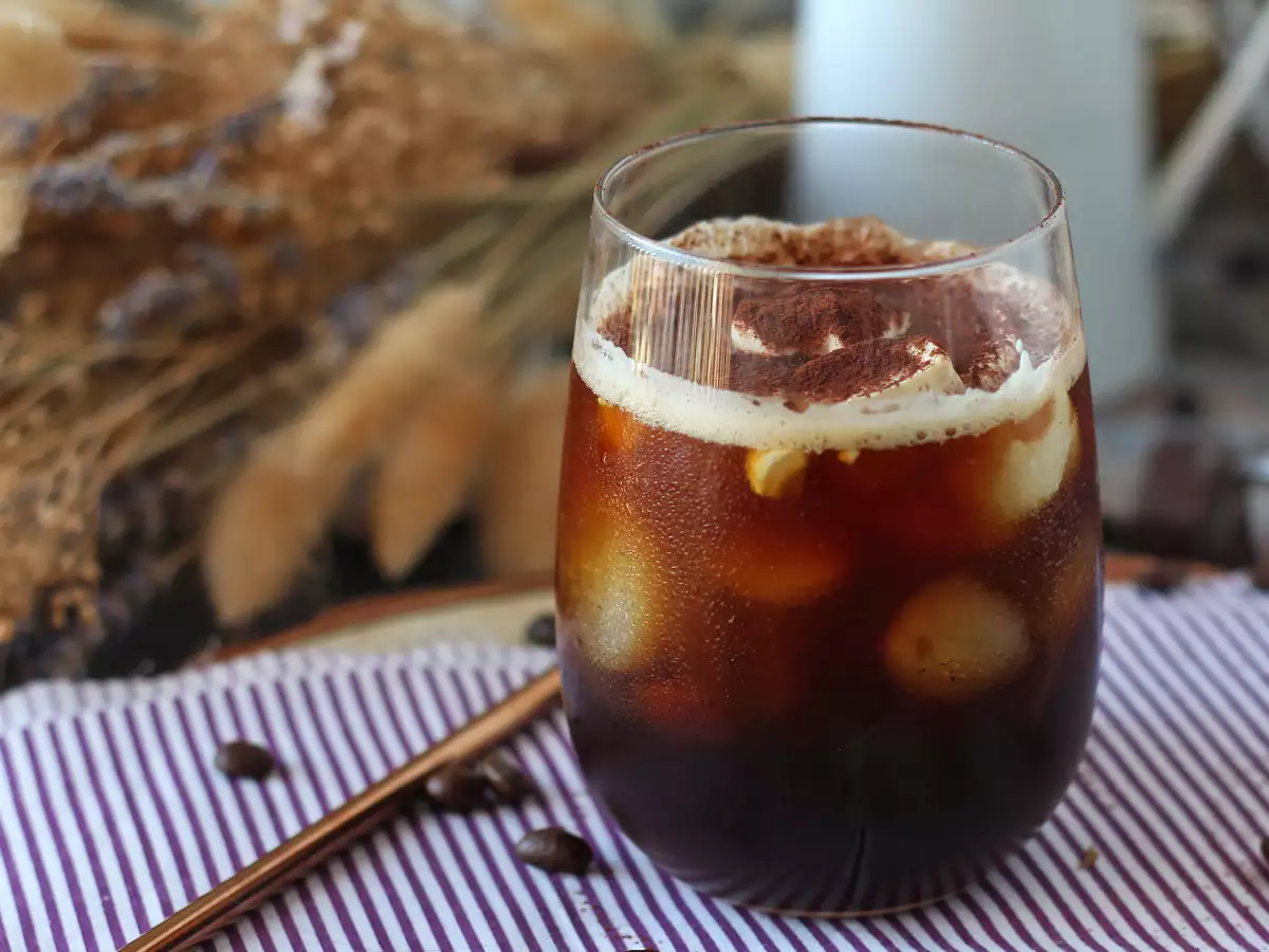 Tiramisu-flavored iced coffee - photo 3