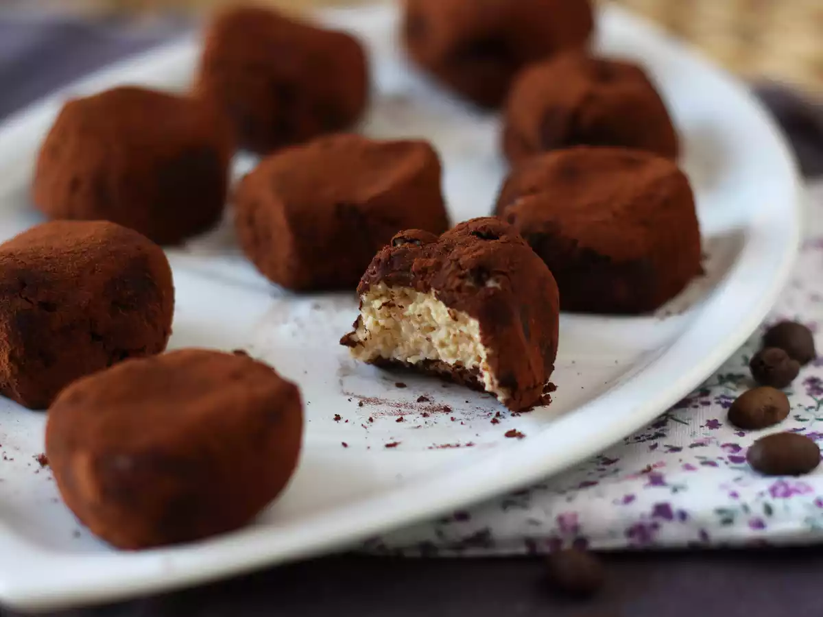 Tiramisu-style rochers, the italian dessert in mini portions perfect with coffee! - photo 4