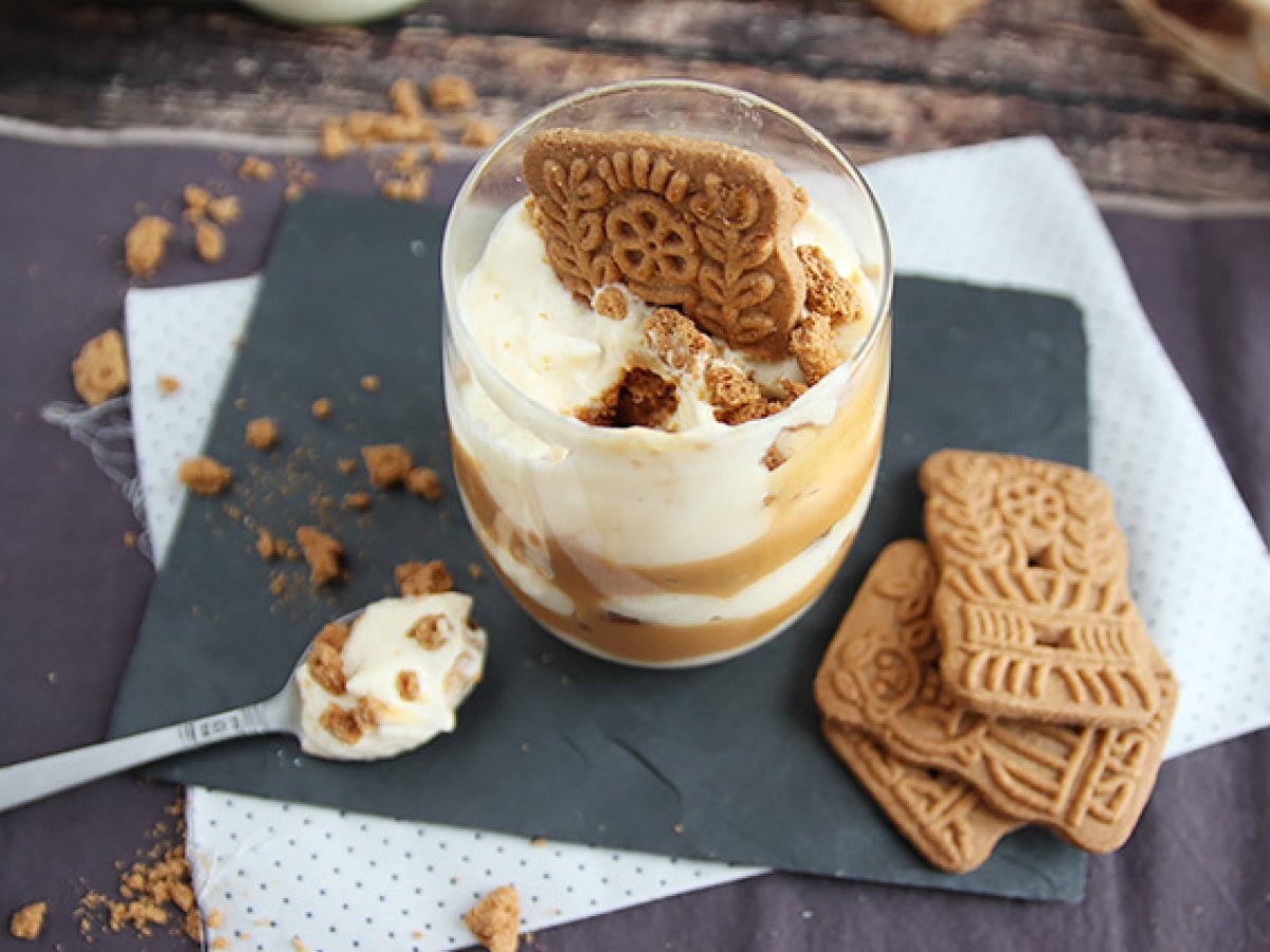 Tiramisu verrines with speculaas and caramel - photo 4