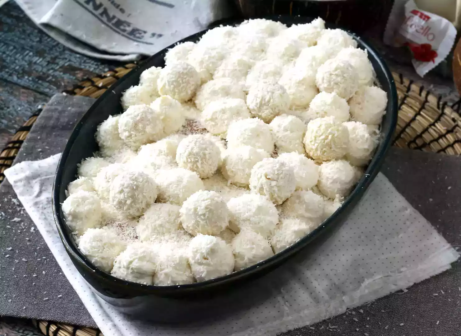 Tiramisu with raffaello: best coconut dessert recipe