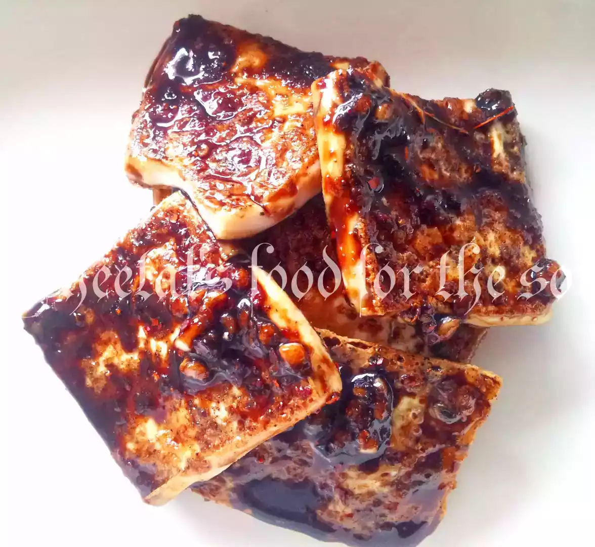 Honey chilli sauce tofu recipe: quick and easy meal prep