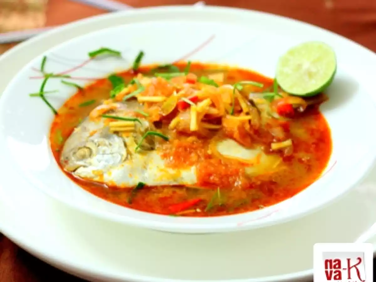 Tom Yam Steamed Fish