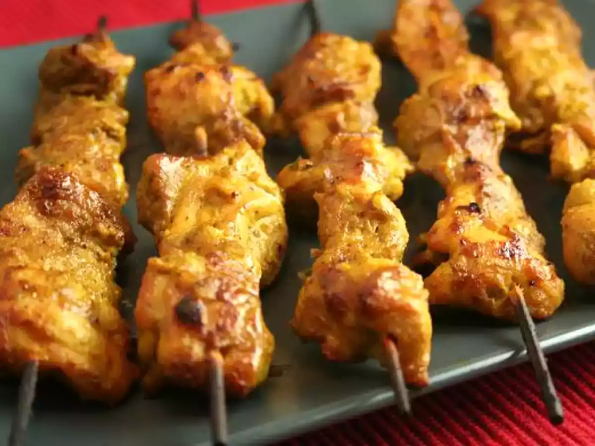 Tom Yum Goong and Chicken Satay
