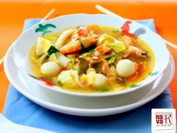 Tom Yum Seafood Soup