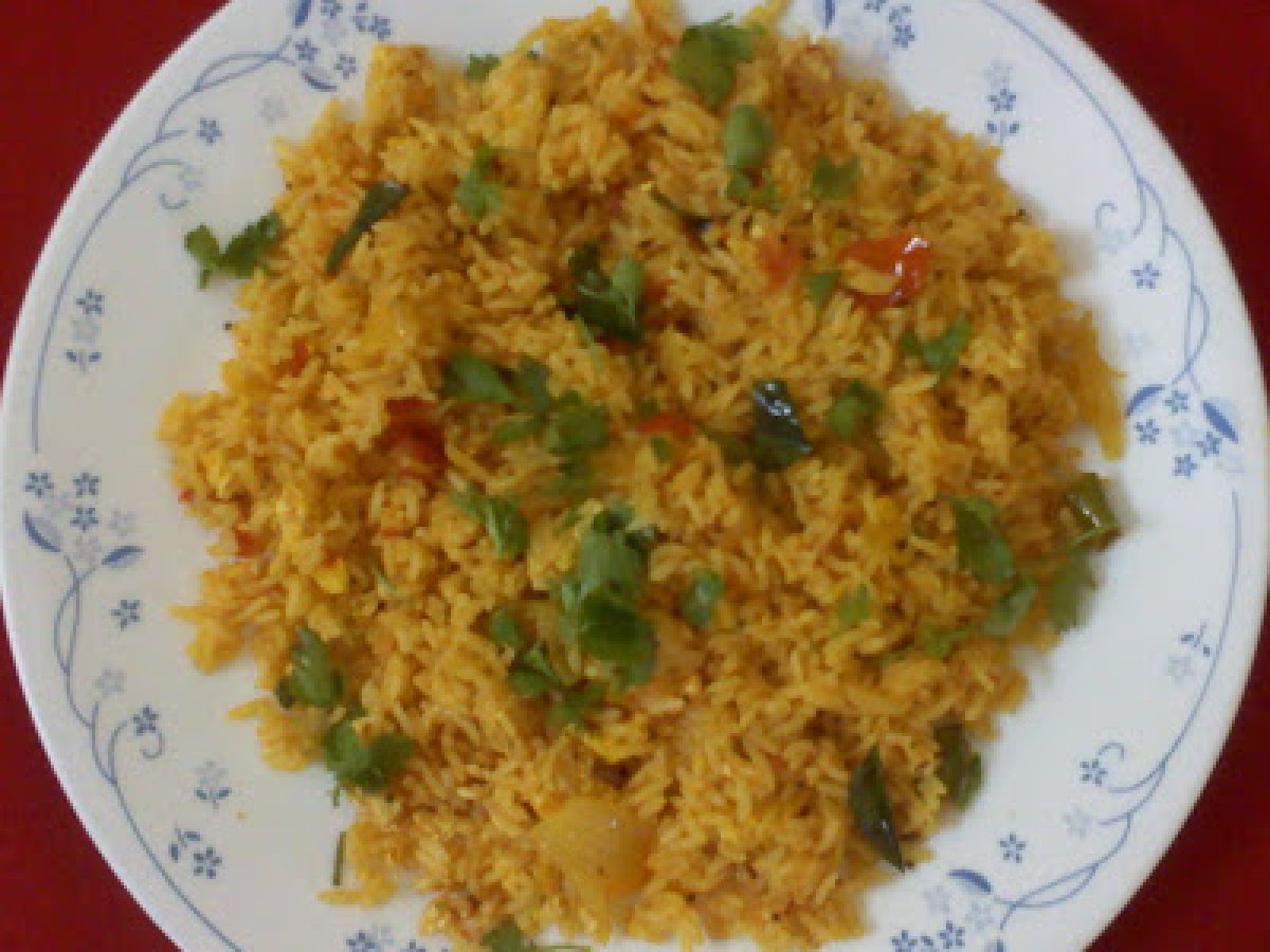 Tomato egg rice recipe, Recipe Petitchef