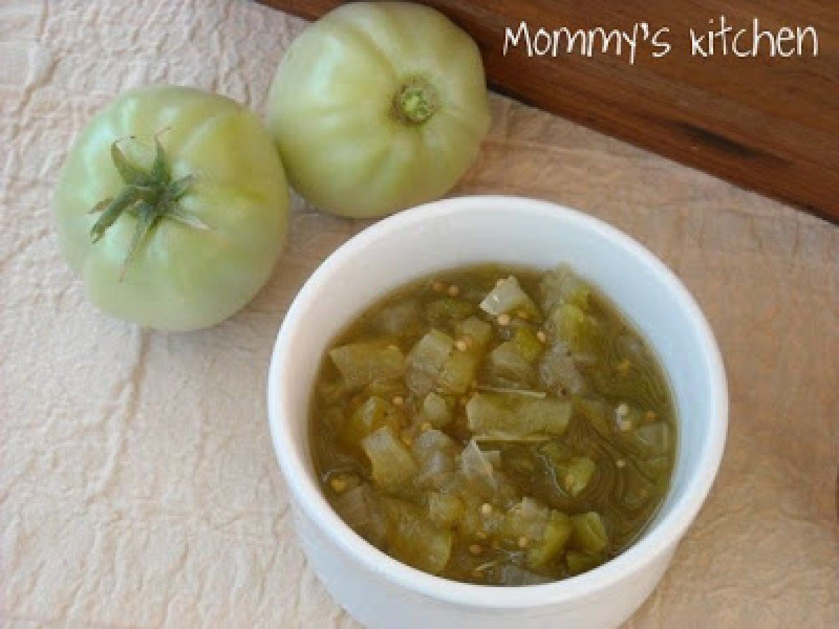 Tomatoes Tomatoes Everywhere! Let's Make Some Green Tomato Relish - photo 2