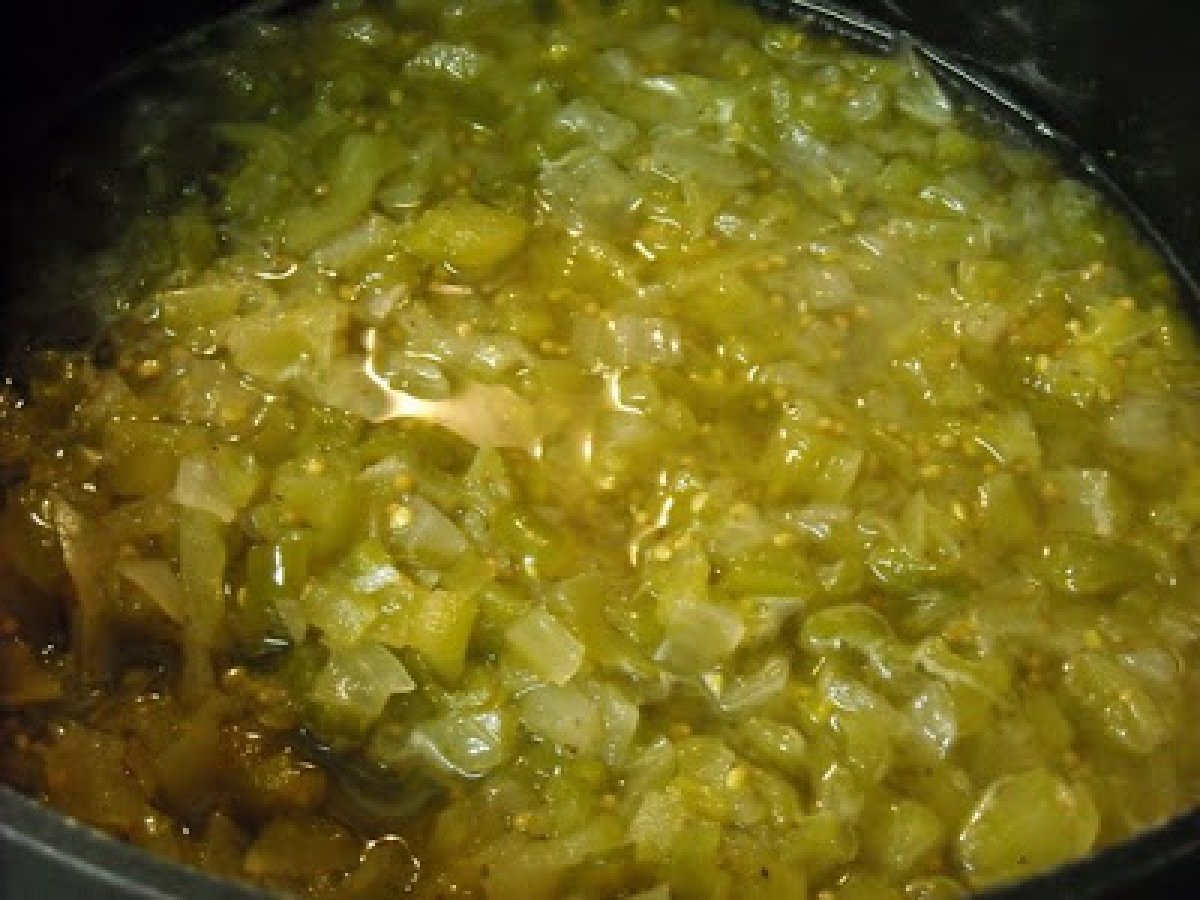 Tomatoes Tomatoes Everywhere! Let's Make Some Green Tomato Relish - photo 3