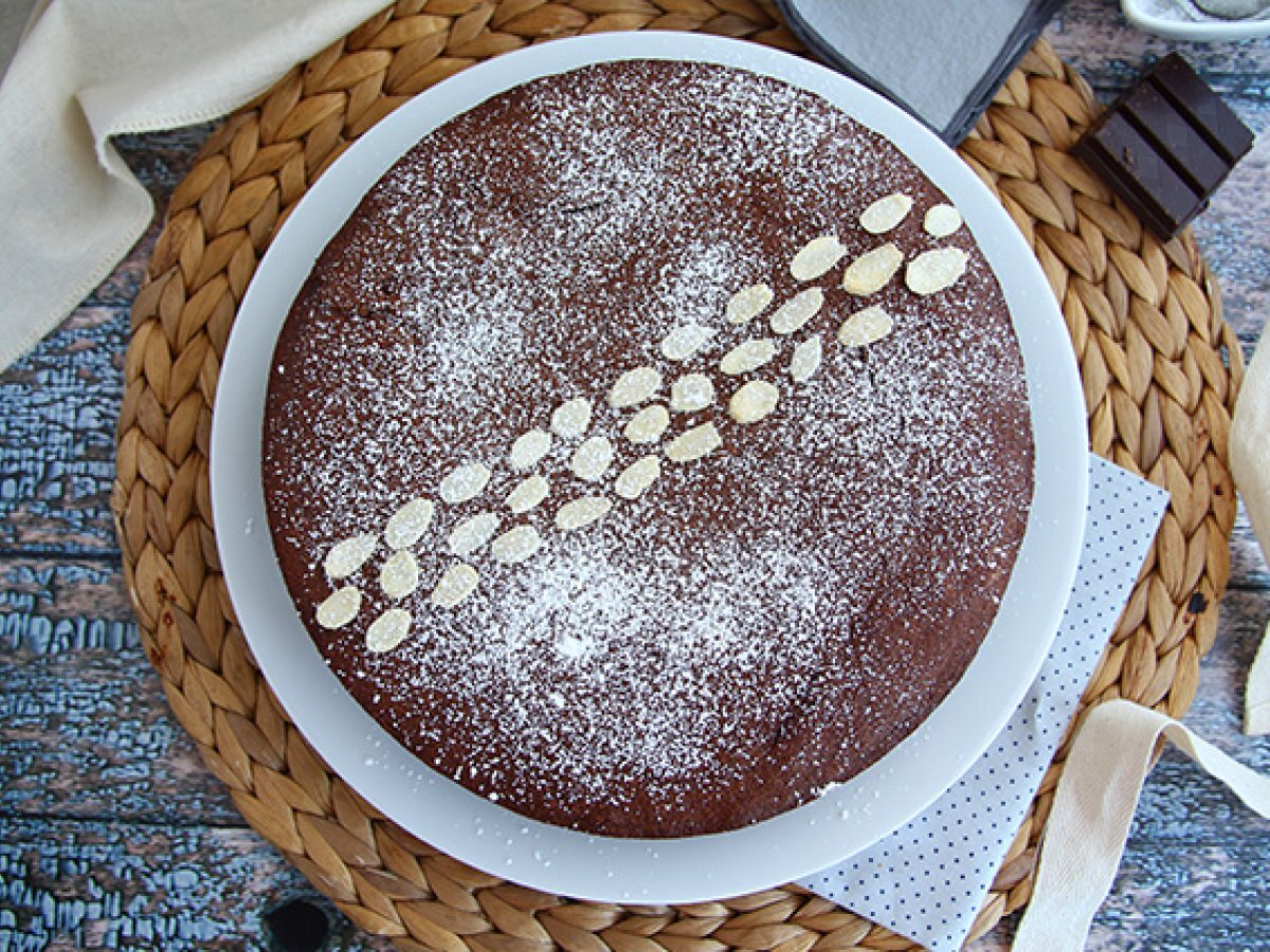 Torta Caprese - gluten free chocolate cake - photo 3