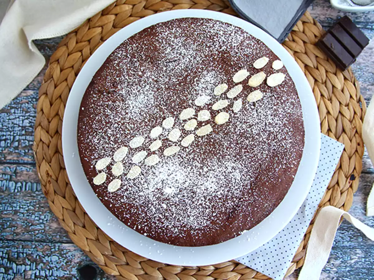 Torta caprese - gluten-free chocolate cake - photo 3